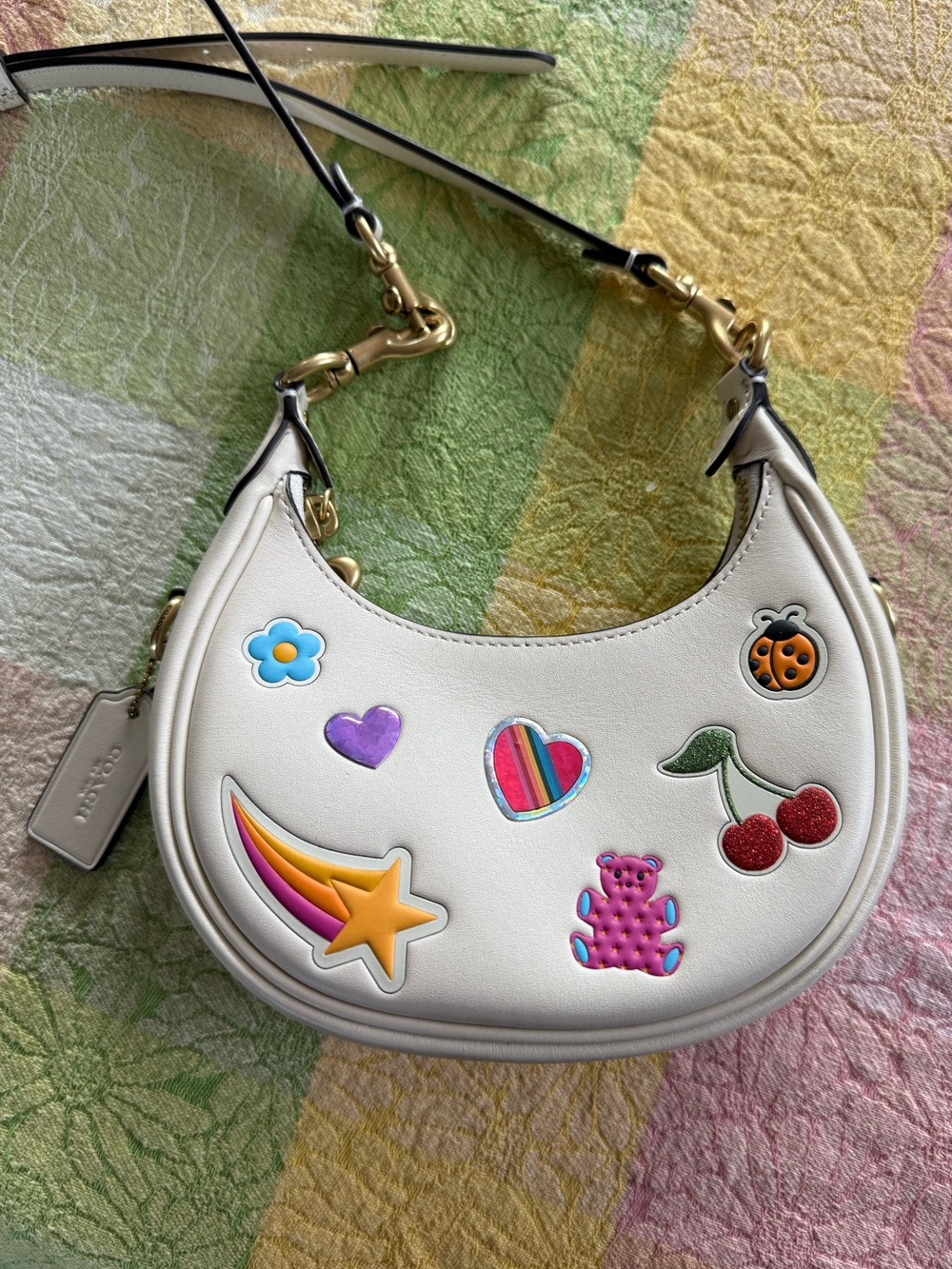 NWOT Coach Jonie Bag with Sticker Print w/dust bag